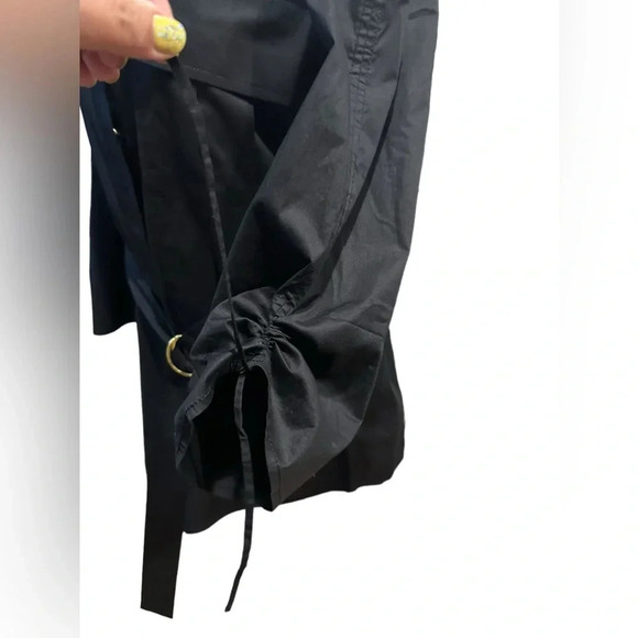 Tory Burch black belted jacket size 4 - Picture 11 of 16